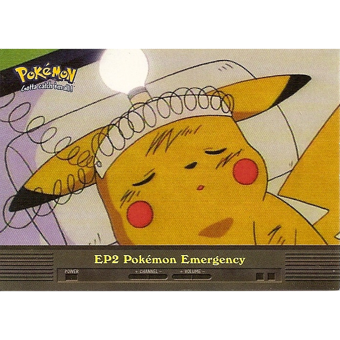 EP2 Pokemon Emergency (EP2) [Topps TV Animation Edition Series 2 ] - Just $2! Shop now at Retro Gaming of Denver