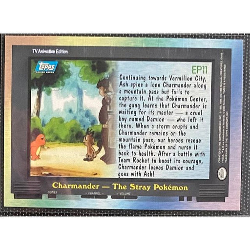 EP11 Charmander - The Stray Pokemon (EP11) [Topps TV Animation Edition Series 2] - Just $3! Shop now at Retro Gaming of Denver