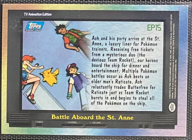 EP15 Battle Aboard the St. Anne (EP15) [Topps TV Animation Edition Series 2] - for just $1! 