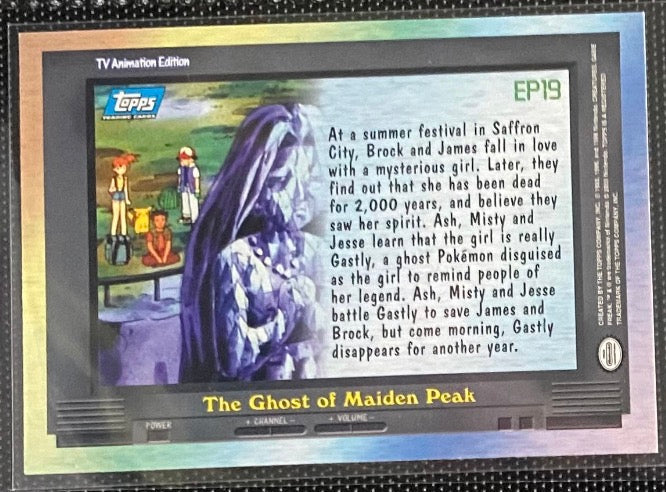 EP19 The Ghost of Maiden Peak (EP19) [Topps TV Animation Edition Series 2] - for just $3! 