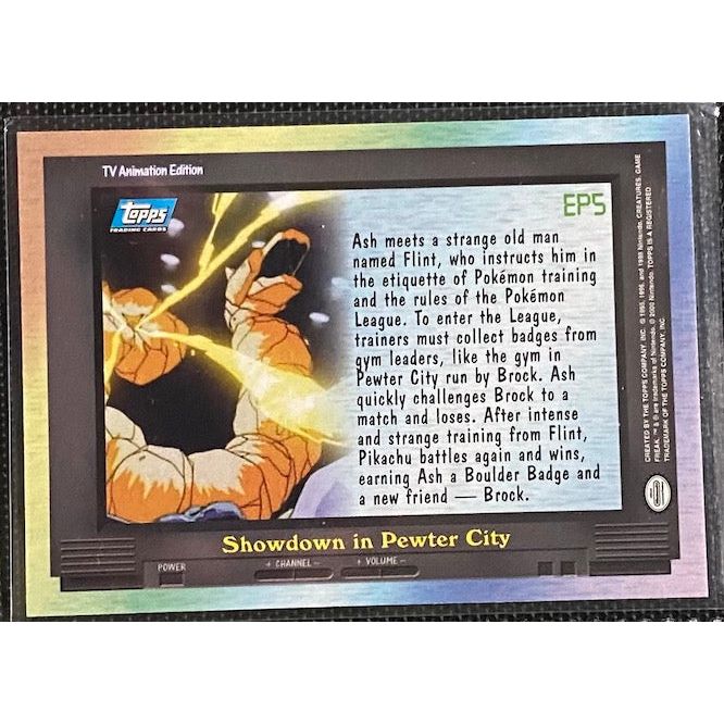 EP5 Showdown in Pewter City (EP7) [Topps TV Animation Edition Series 2] - Just $1! Shop now at Retro Gaming of Denver