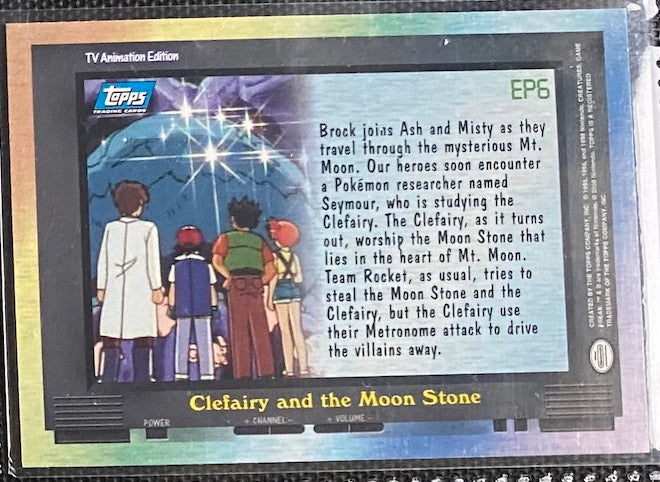 EP6 Clefairy and the Moon Stone (EP6) [Topps TV Animation Edition Series 2] - for just $1! 