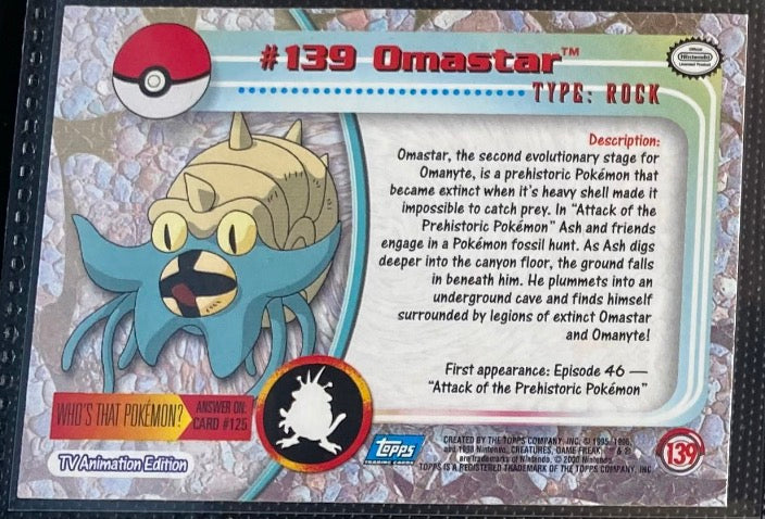 Omastar (139) [Topps TV Animation Edition Series 3] - for just $1! 