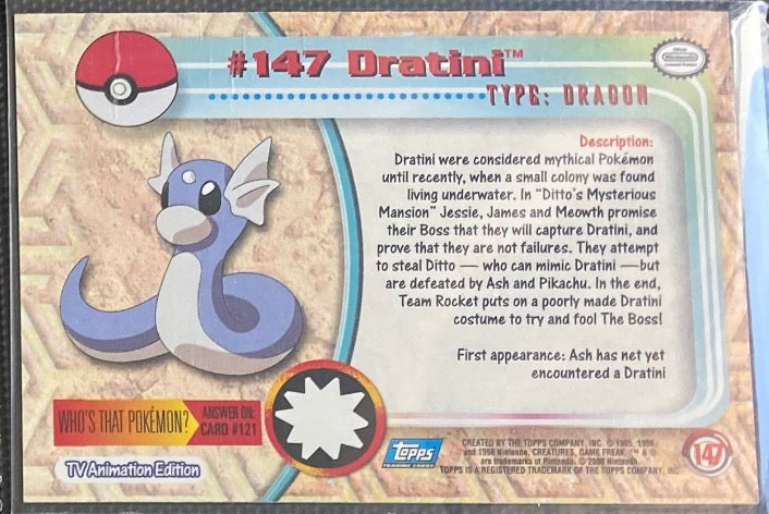 Dratini Foil (147) [Topps TV Animation Edition Series 3] - for just $3! 