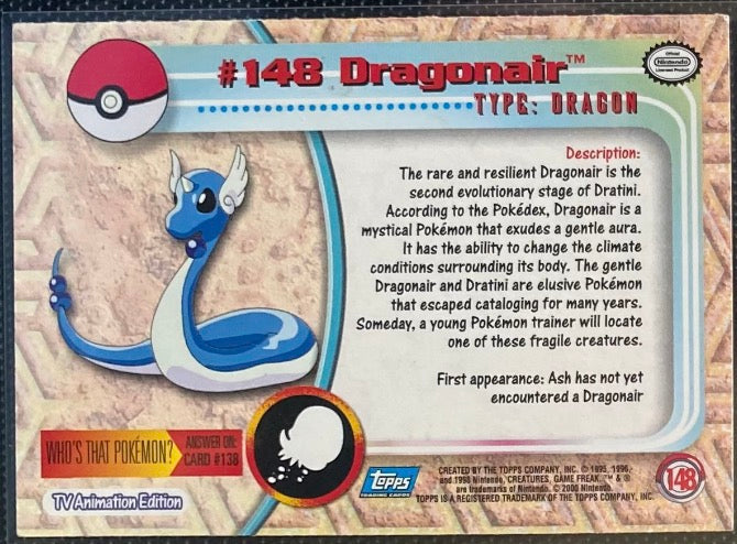 Dragonair (148) [Topps TV Animation Edition Series 3] - for just $2! 
