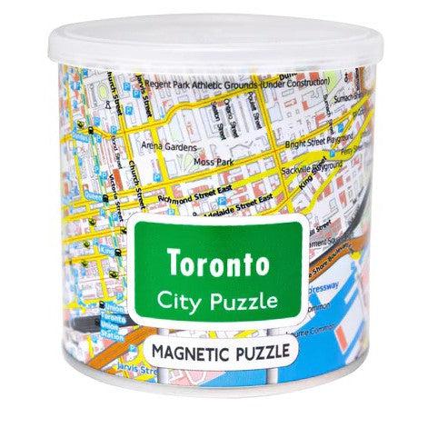 Toronto City 100 Piece Magnetic Jigsaw Puzzle Geotoys - for just $11.99! 