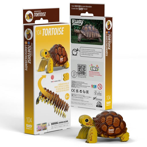 Tortoise 3D Cardboard Model Kit Eugy - for just $11.99! 