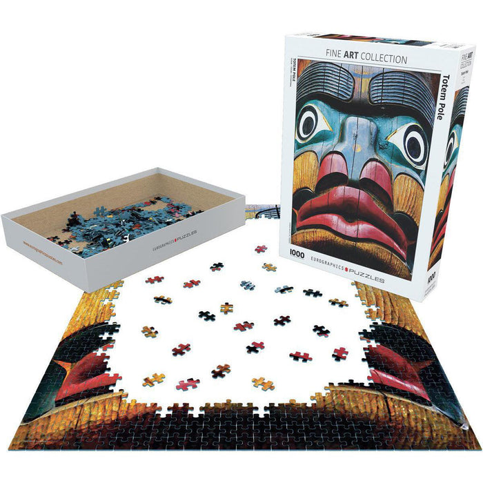 Totem Pole 1000 Piece Jigsaw Puzzle Eurographics - for just $19.99! 