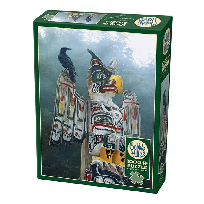 Totem Pole in the Mist 1000 Piece Jigsaw Puzzle Cobble Hill - for just $19.99! 
