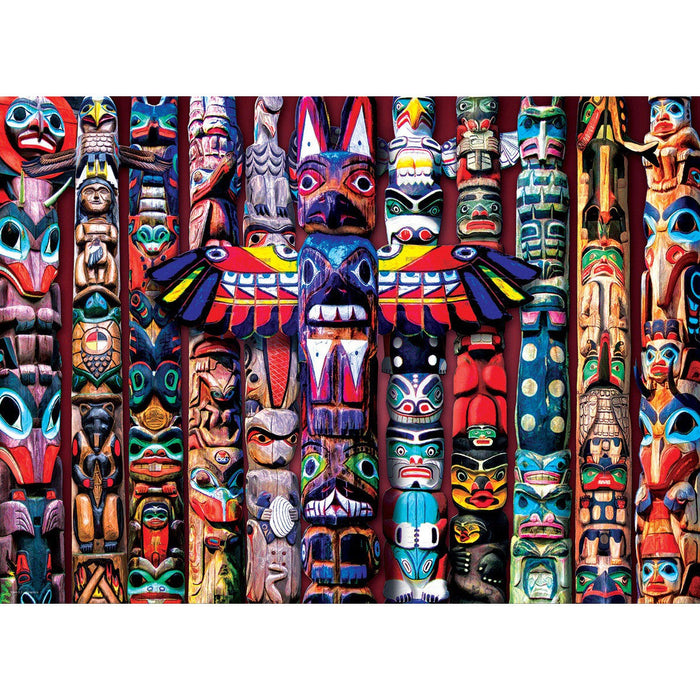 Totem Poles 1000 Piece Jigsaw Puzzle Eurographics - for just $21.99! 