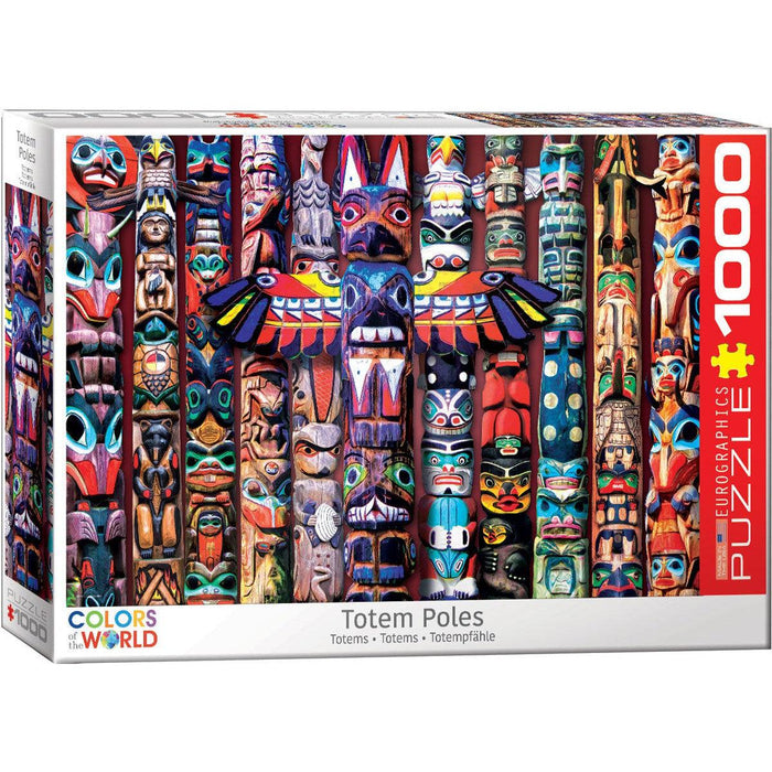 Totem Poles 1000 Piece Jigsaw Puzzle Eurographics - for just $21.99! 