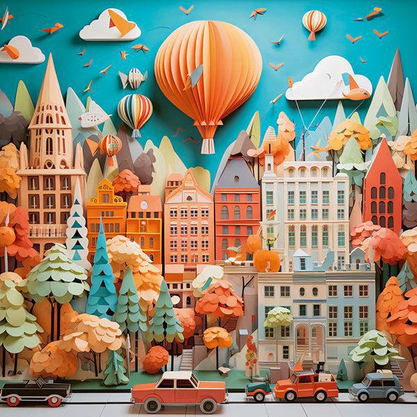 Townscape Paper-Like 1000 Piece Jigsaw Puzzle Heye - for just $29.99! 