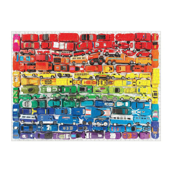 Toy Cars 1000 Piece Jigsaw Puzzle Galison - for just $19.99! 