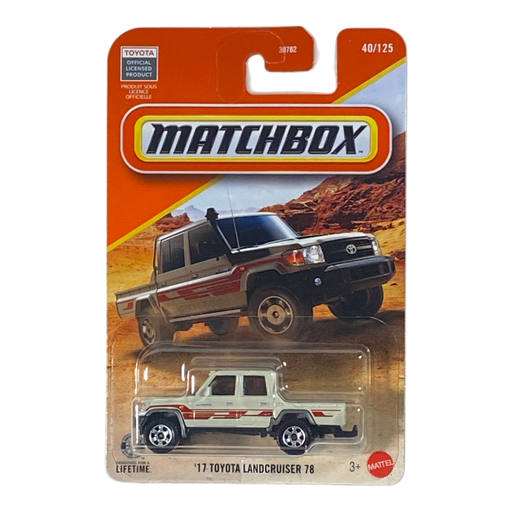 Matchbox '17 Toyota Landcruiser 78 - 2026 Matchbox Series 40/125 - for just $1.99! 