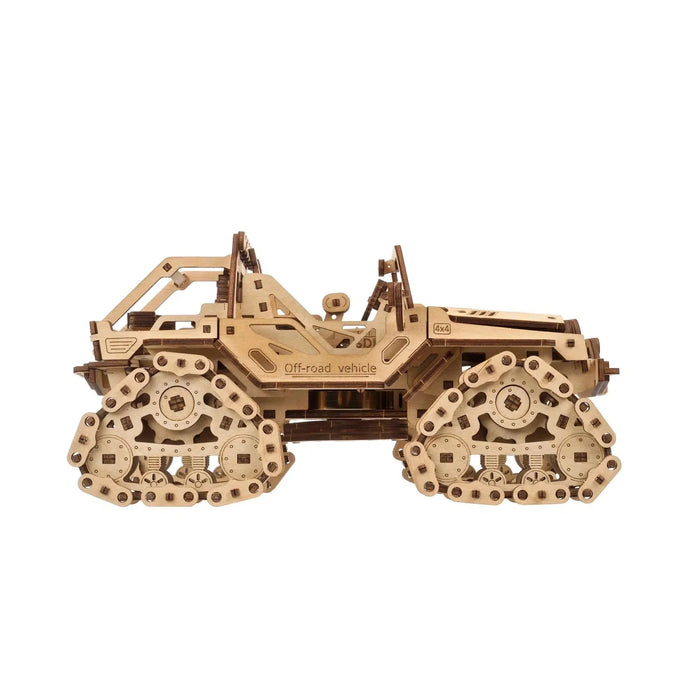 Tracked Off-Road Vehicle 3D Wood Model Kit UGEARS - for just $64.99! 