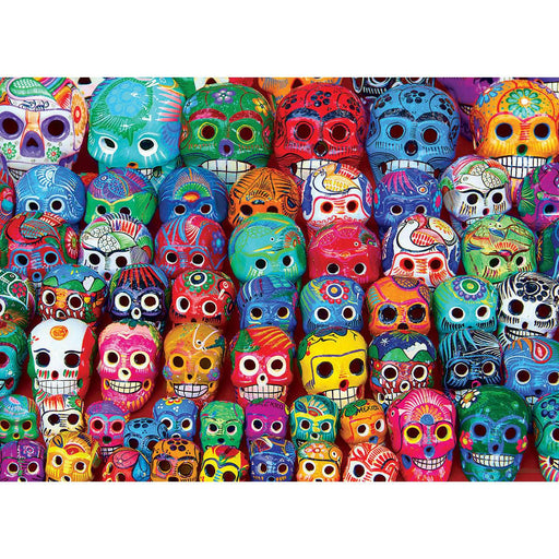 Traditional Mexican Skulls 1000 Piece Jigsaw Puzzle Eurographics - for just $19.99! 