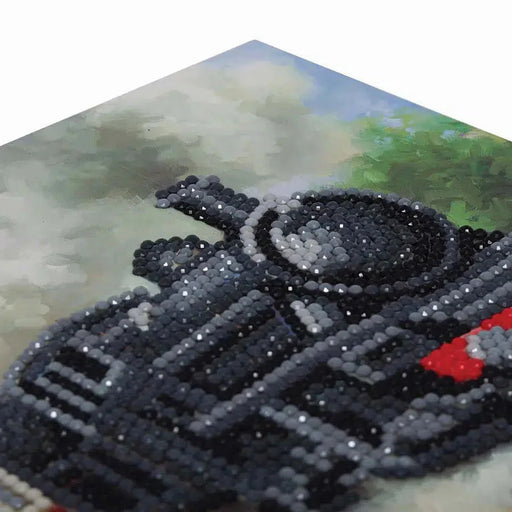Train Crystal Art Card Kit Craft Buddy - for just $7.99! 