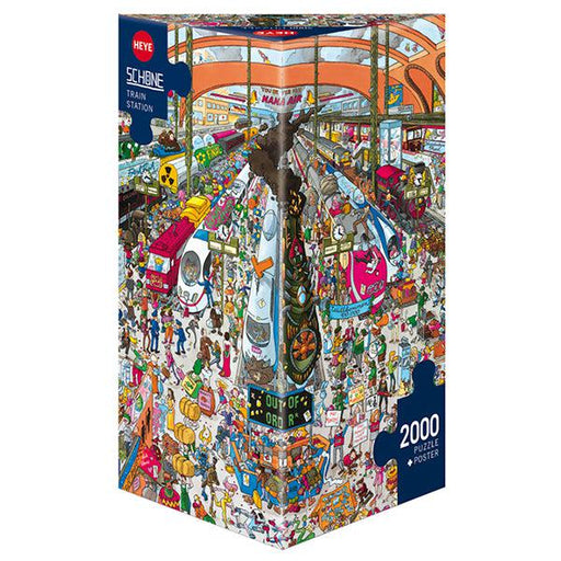 Train Station 2000 Piece Jigsaw Puzzle Heye - for just $49.99! 
