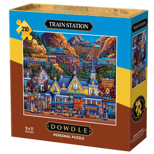 Train Station 210 Piece Jigsaw Puzzle Dowdle - for just $11.99! 