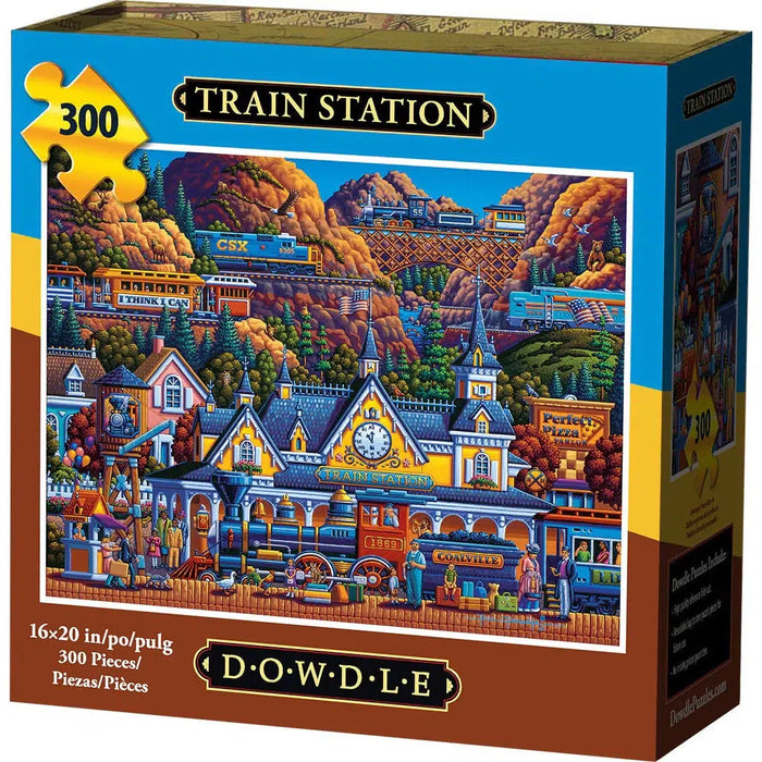 Train Station 300 Piece Jigsaw Puzzle Dowdle - for just $19.99! 