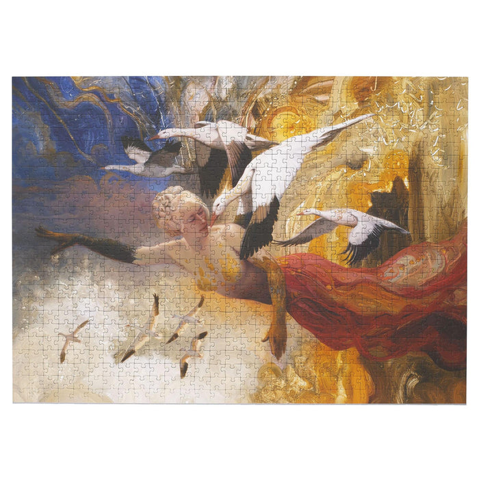 Transcendent Migration 750 Piece Premium Jigsaw Puzzle Art & Fable - for just $31.99! 