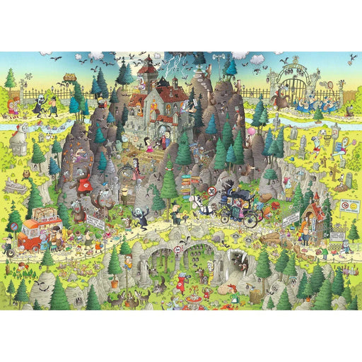 Transylvanian Funky Zoo 1000 Piece Jigsaw Puzzle Heye - for just $29.99! 