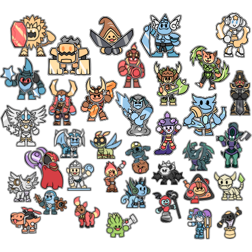 Full Set of Trap Masters and Trap Team Core Stickers - for just $50! 