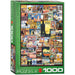 Travel Around the World Vintage Posters 1000 Piece Jigsaw Puzzle Eurographics - for just $19.99! 