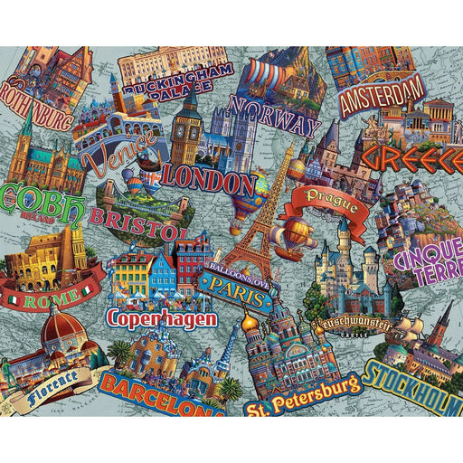 Travel Europe 300 Piece Jigsaw Puzzle Dowdle - for just $19.99! 