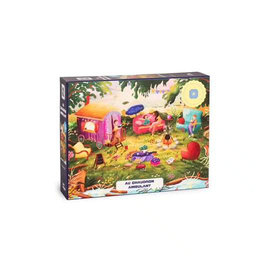Traveling Cauldron 1000 Piece Premium Jigsaw Puzzle Heol - for just $39.99! 
