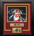 Travis Kelce Heart Hands Touchdown Kansas City Chiefs 8" x 10" Framed Photo with Engraved Autograph - for just $79.99! 