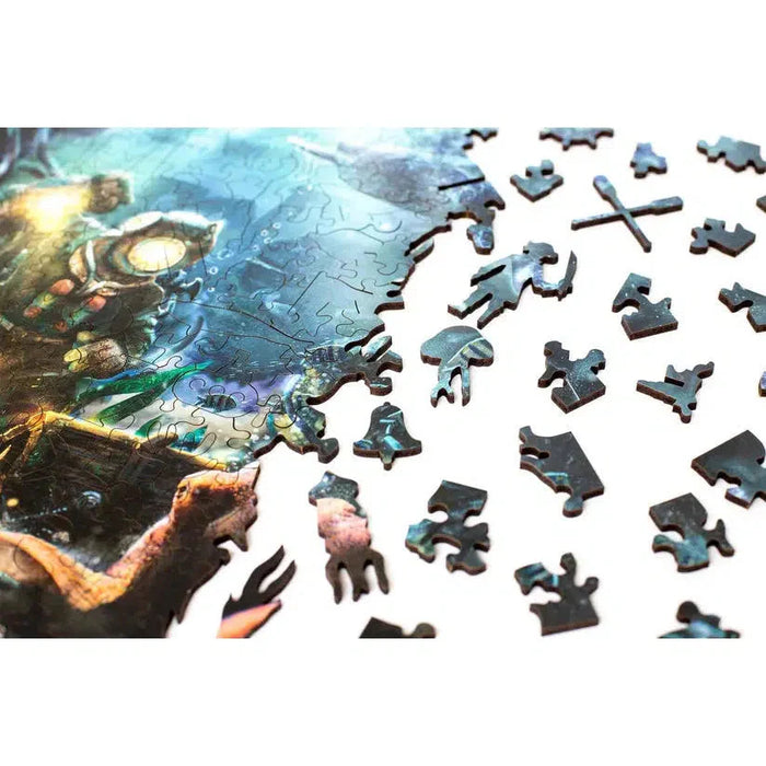 Treasure Hunter 250 Piece Wooden Jigsaw Puzzle Geek Toys - for just $49.99! 
