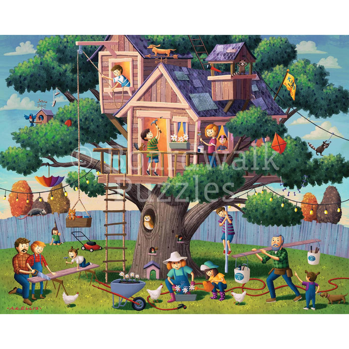 Tree House Adventure 210 Piece Jigsaw Puzzle Boardwalk - for just $11.99! 