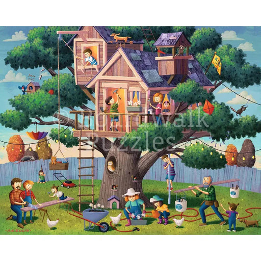 Tree House Adventure 500 Piece Jigsaw Puzzle Boardwalk - for just $21.99! 