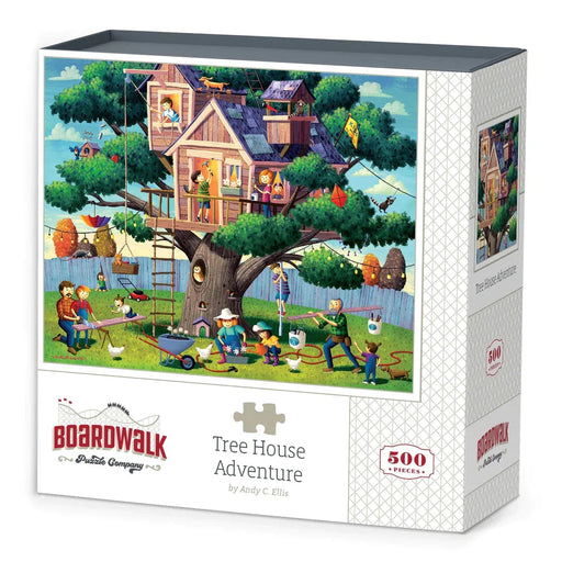 Tree House Adventure 500 Piece Jigsaw Puzzle Boardwalk - for just $21.99! 