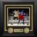 Trent Frederic Fighting Action Boston Bruins Autographed 8" x 10" Framed Hockey Photo - for just $49! 