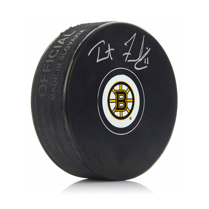 Trent Frederic Boston Bruins Autographed Hockey Puck - for just $29! 