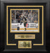 Trent Frederic Goal Celebration Boston Bruins 8" x 10" Framed Hockey Photo with Engraved Autograph - for just $79.99! 