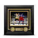 Trent Frederic Fighting Action Boston Bruins Autographed 8" x 10" Framed Hockey Photo - for just $49! 