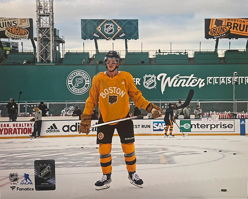 Trent Frederic Winter Classic Action Boston Bruins 8" x 10" Hockey Photo - for just $9.99! 