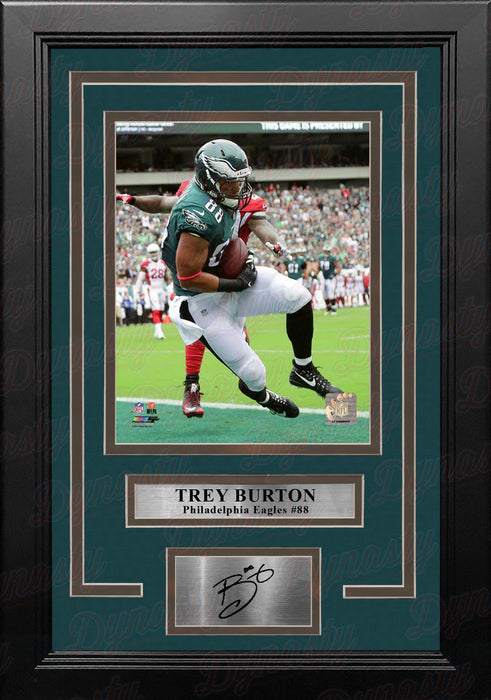 Trey Burton Touchdown Catch Philadelphia Eagles Framed Football Photo with Engraved Autograph - for just $39! 