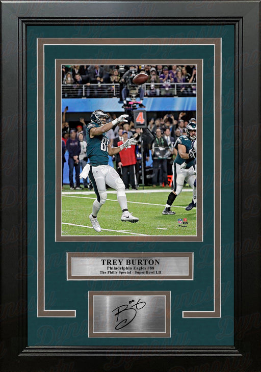 Trey Burton Philadelphia Eagles Philly Special TD 8x10 Framed Football Photo with Engraved Autograph - for just $79.99! 