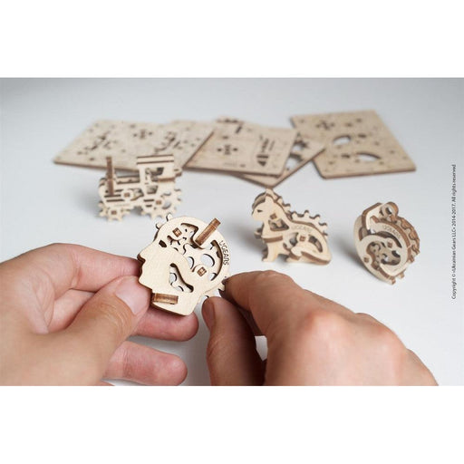 Tribik Fidgets Set of 4 3D Wood Model Kit UGEARS - for just $13.99! 
