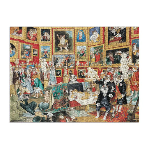 Tribuna of the Uffizi Meowsterpiece of Western Art 1500 Piece Jigsaw Puzzle Galison - for just $21.99! 