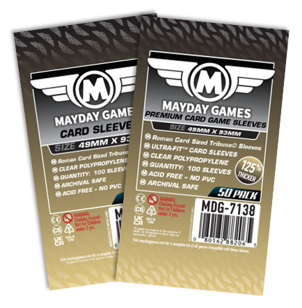 Tribune Card Sleeves (49x93mm) Standard 7112 or Premium 7138 - for just $2.75! 