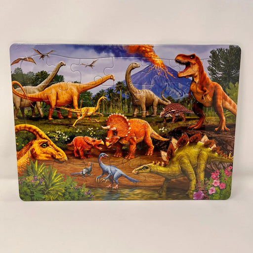Triceratops & Friends 35 Piece Tray Jigsaw Puzzle Cobble Hill - for just $9.99! 