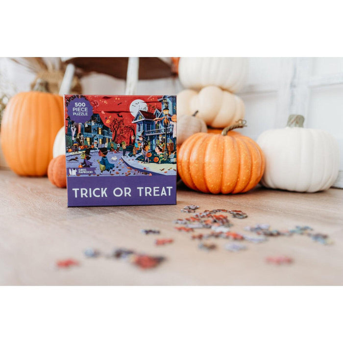 Trick or Treat 500 Piece Jigsaw Puzzle Gibbs Smith - for just $17.99! 