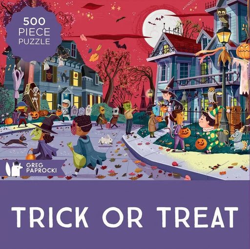 Trick or Treat 500 Piece Jigsaw Puzzle Gibbs Smith - for just $17.99! 