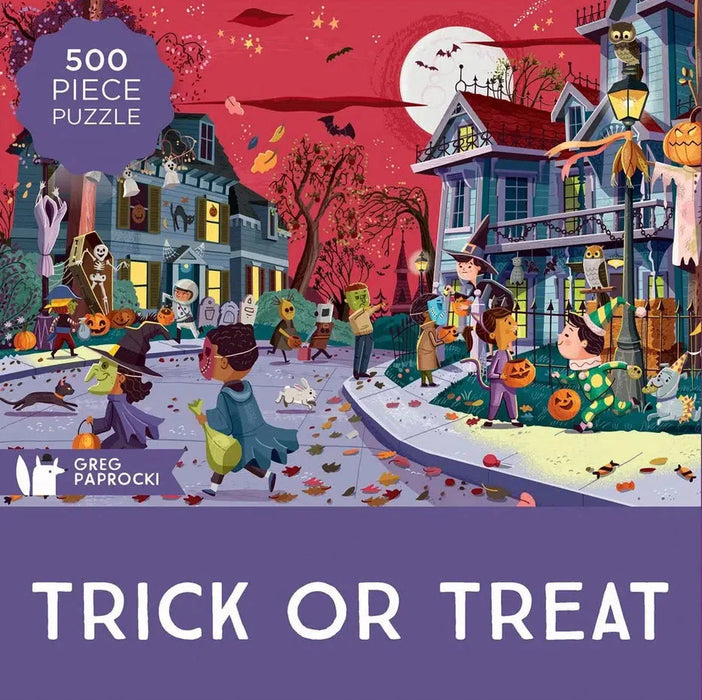 Trick or Treat 500 Piece Jigsaw Puzzle Gibbs Smith - for just $17.99! 
