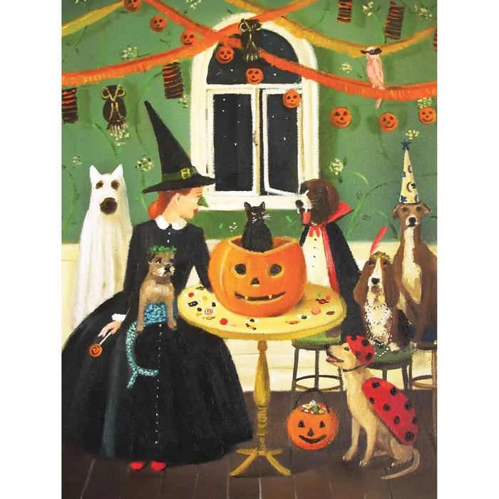Tricks & Treats by Janet Hill 500 Piece Jigsaw Puzzle NYPC - for just $26.99! 